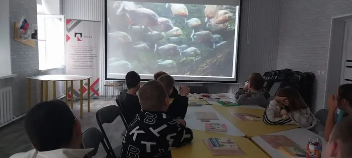 Библиодайвинг "В пучине вод" в Центральной городской библиотеке им. А. Н. Арцибашева